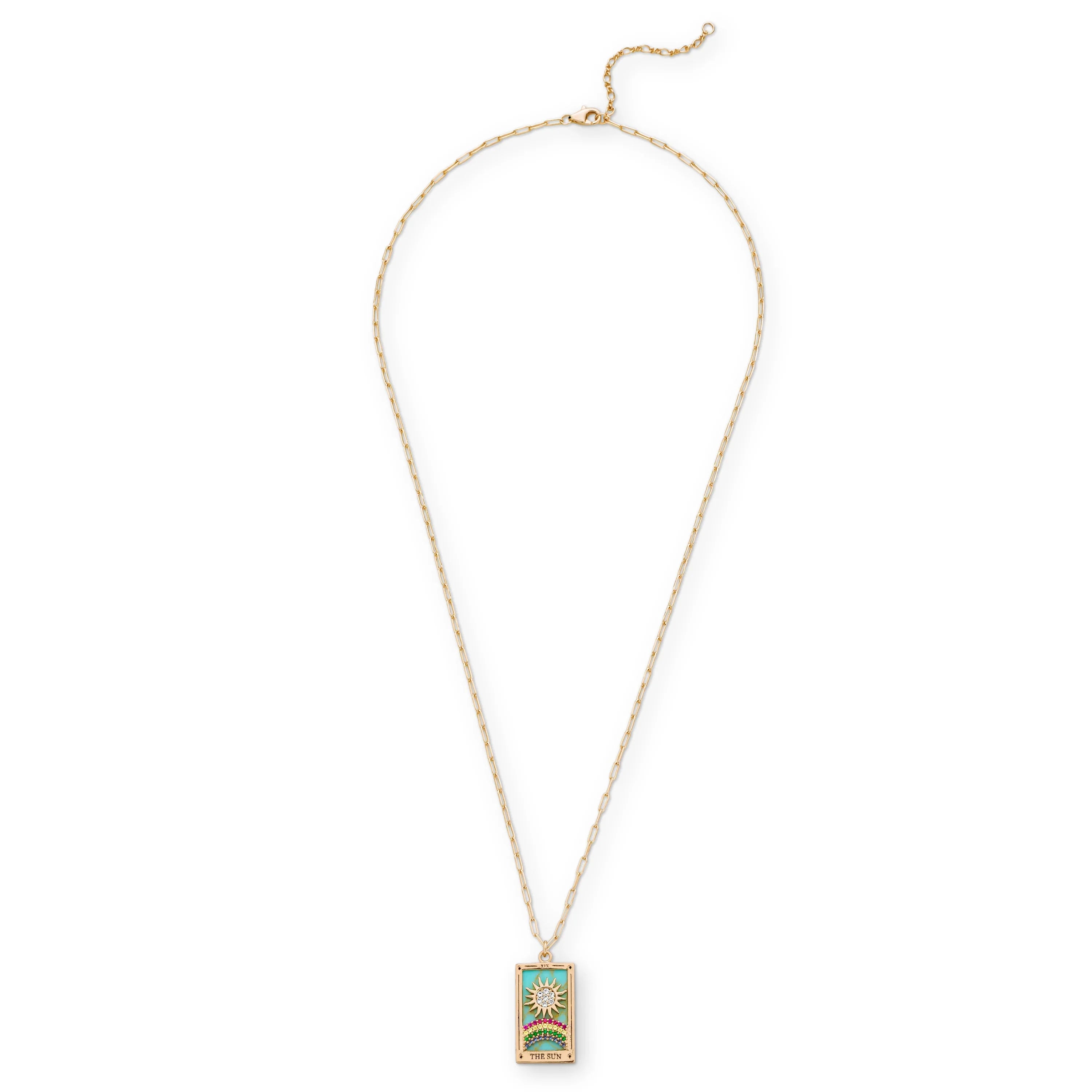Tarot Card Pendant Necklace