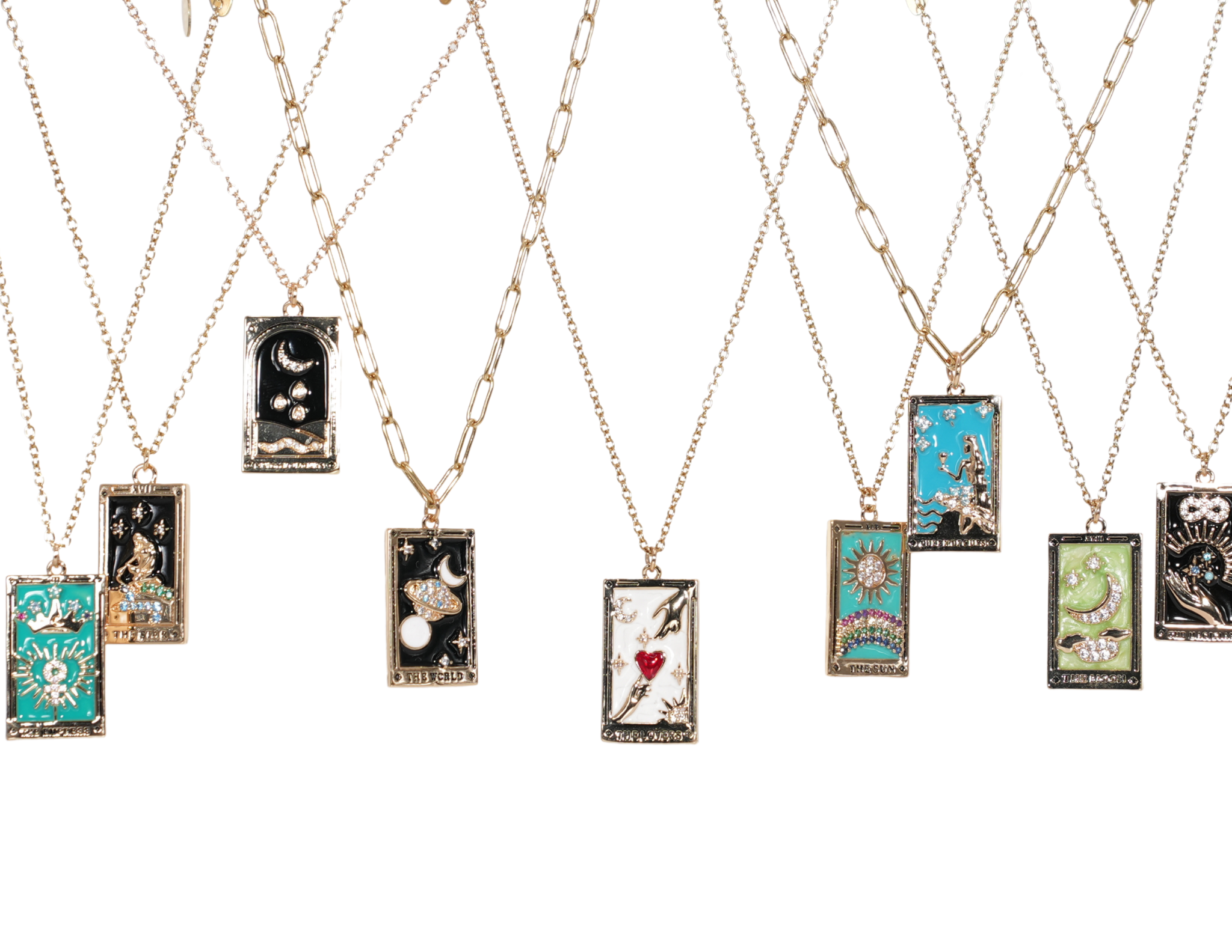 Tarot Card Pendant Necklace