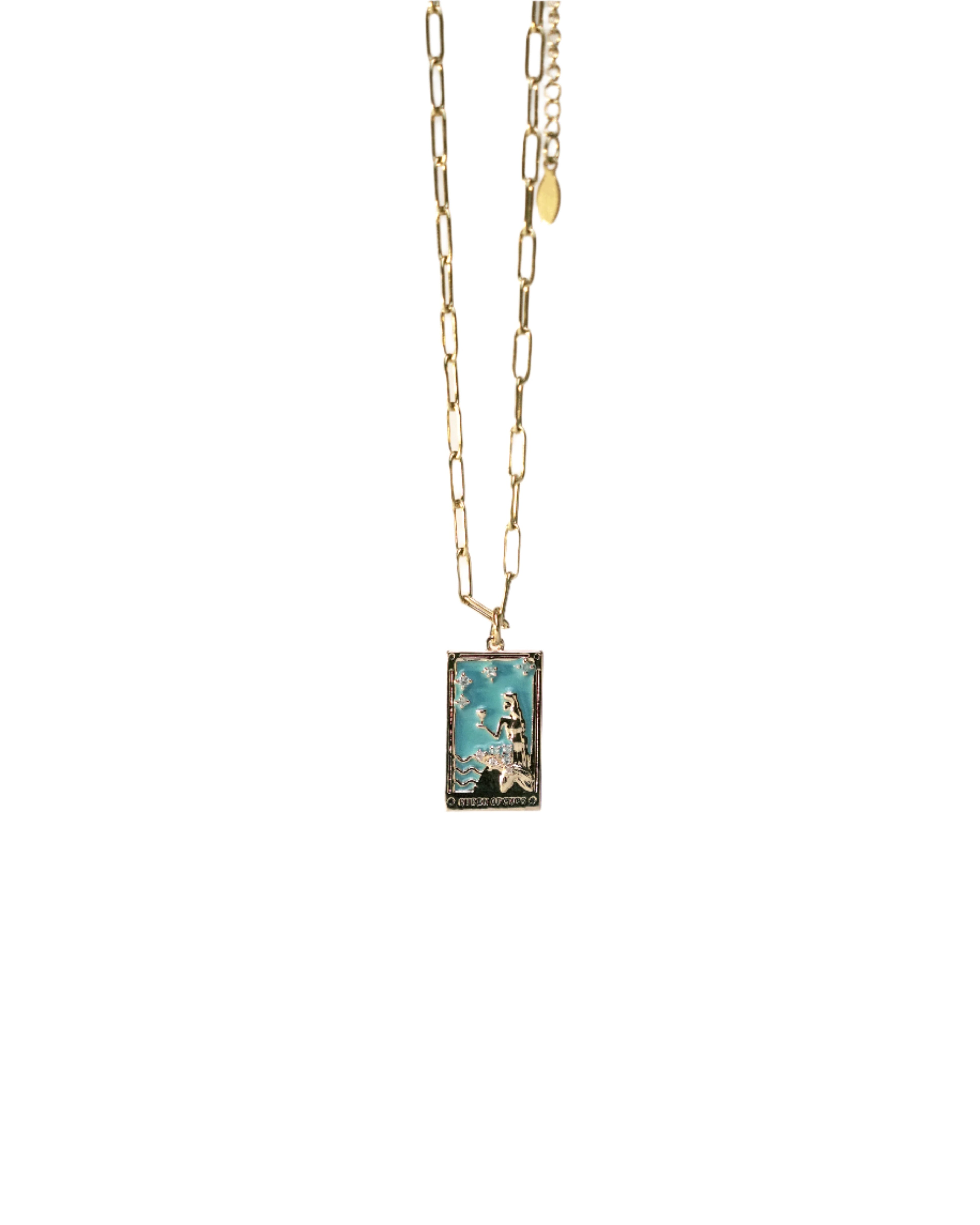 Tarot Card Pendant Necklace